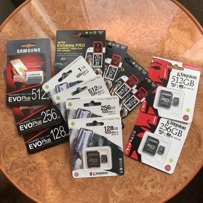 ‼️SALE‼️32-64-128-256-512-1тб MicroSD 10 клас карта памяти USBфлешка‼️