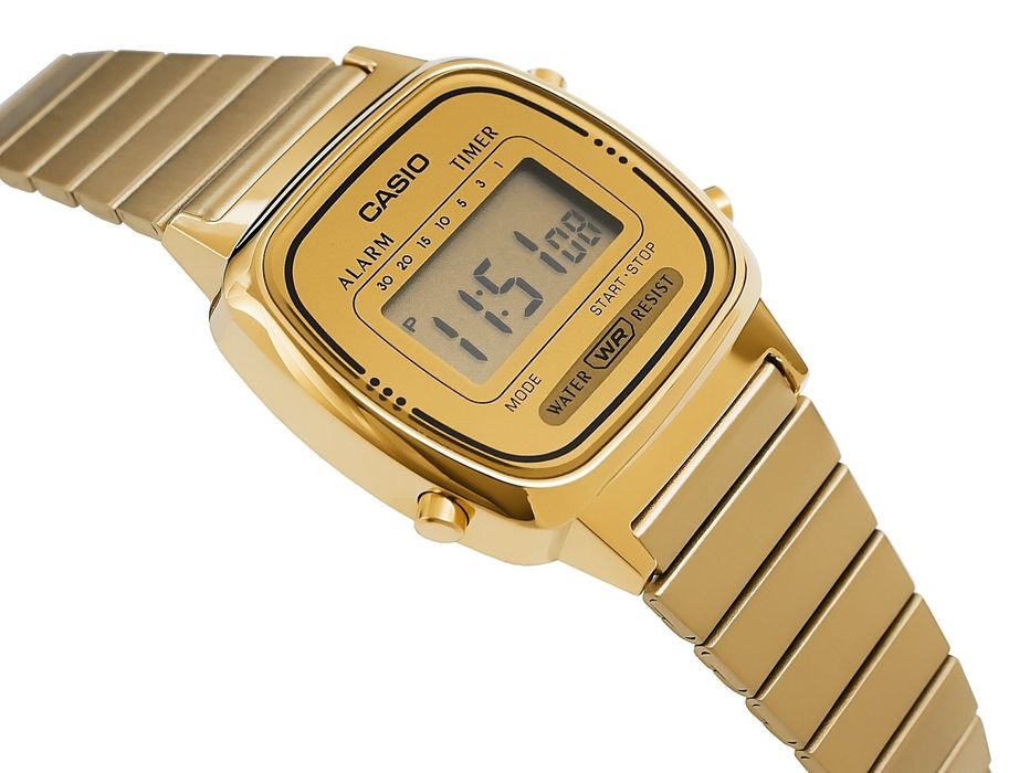 zegarek damski casio la670wga-9df + box