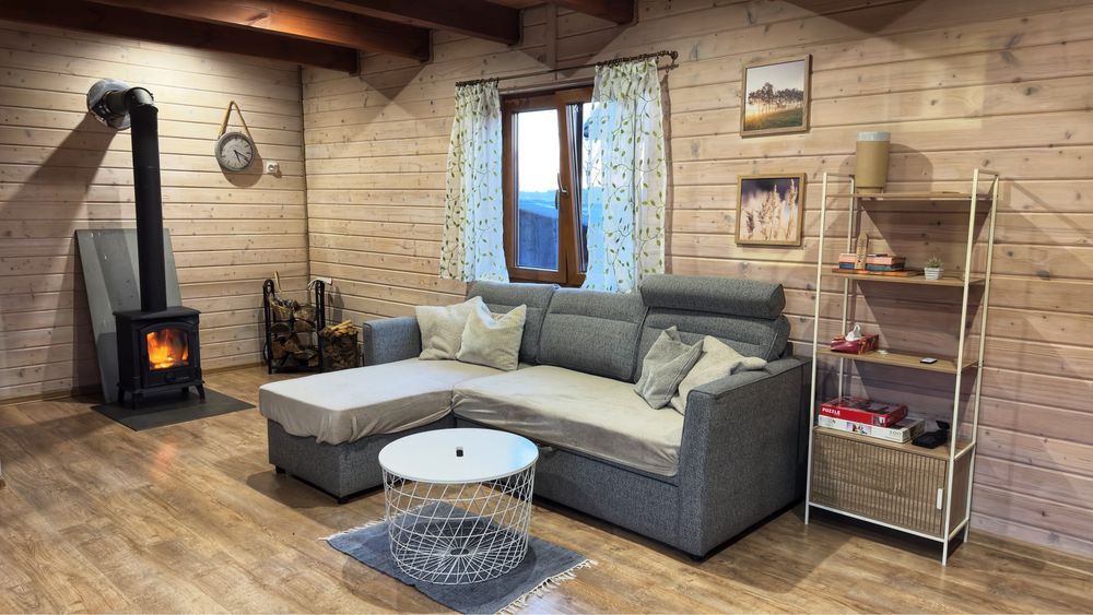 Domek z balia na Mazurach nad jeziorem do wynajecia