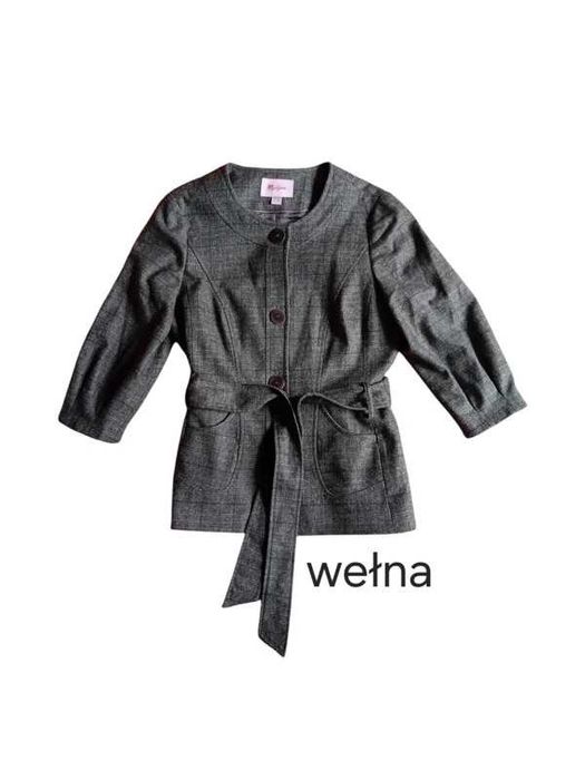 Wełniana Marynarka w kratę Monsoon