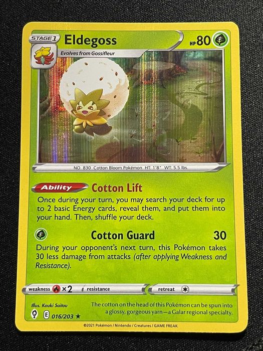 Carta Pokémon Eldegoss 16/203 Evolving Skies