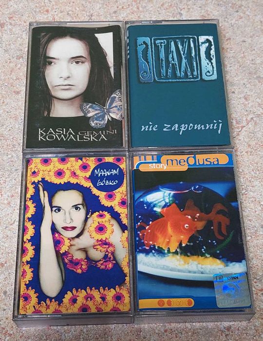 4 kasety: Kowalska, Taxi, Maanam, Medusa