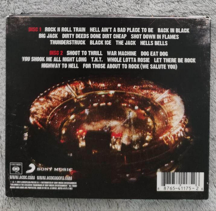 Acdc 2 CD (jak nowe) Live At River Plate