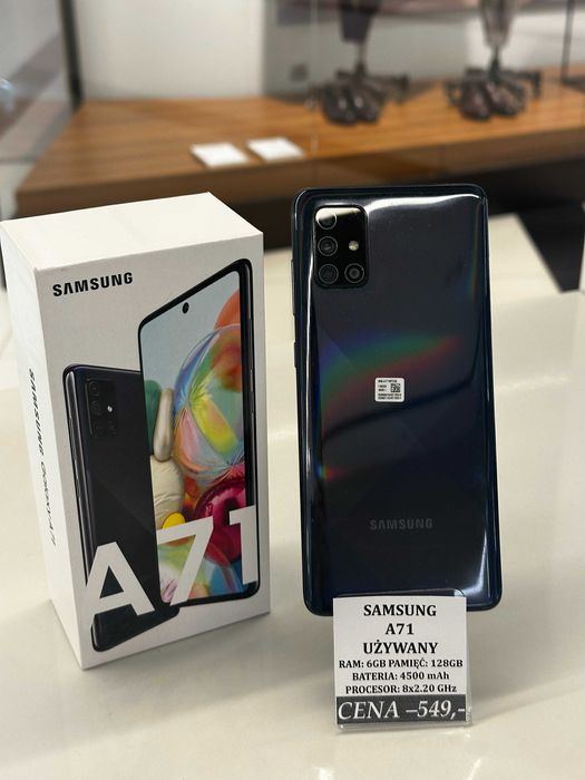 Samsung A71 6/128GB Topcase Vivo *Raty 0%