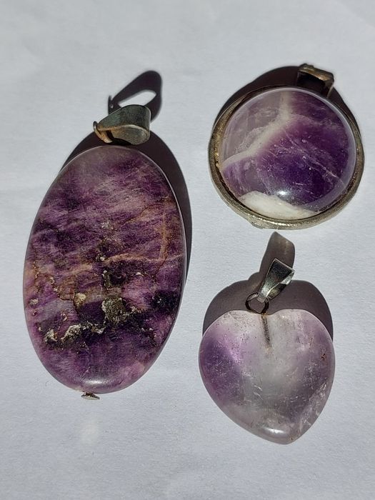 Кулон из натурального камня