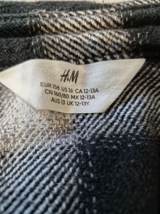 Gruba koszula chłopięca H&M