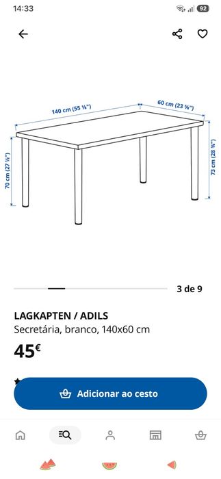 Secretária  ikea