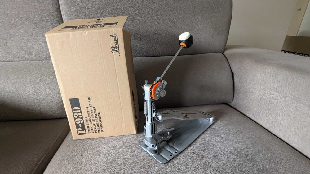 Pedal para bumbo de bateria Pearl P930 (NOVO) Nossa Senhora de Fátima ...