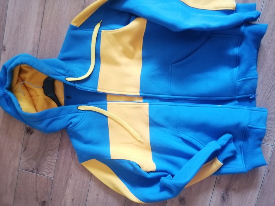 Bluza fleece tech gruba, newer used