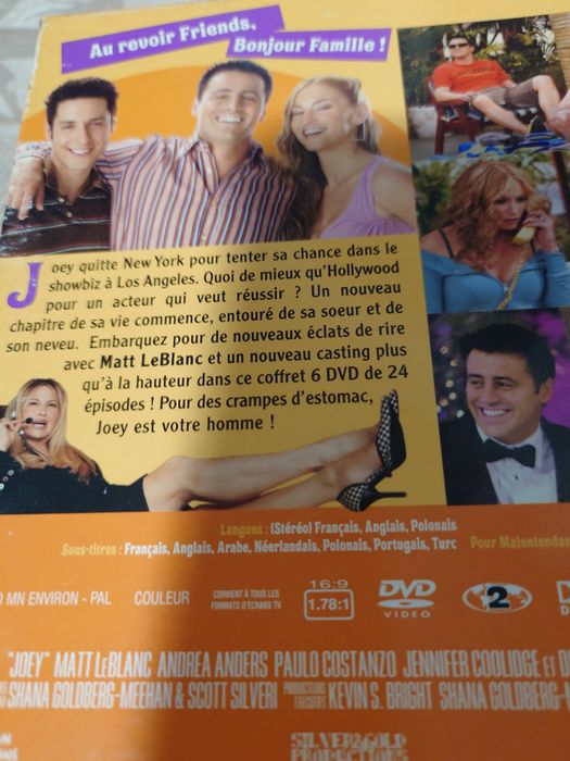 Friends + joey dvd