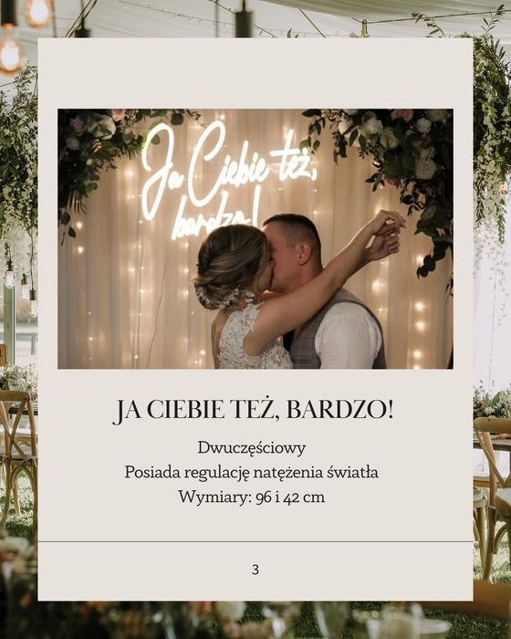 Wypożyczalnia napisów led - lokalnie w Lublinie/Czuby