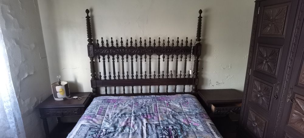 Mobília de quarto antiga