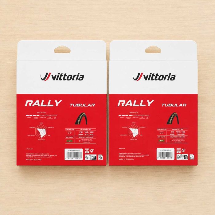 Pack 2 Pneus Vittoria Rally 23-622 700x23C Tubular