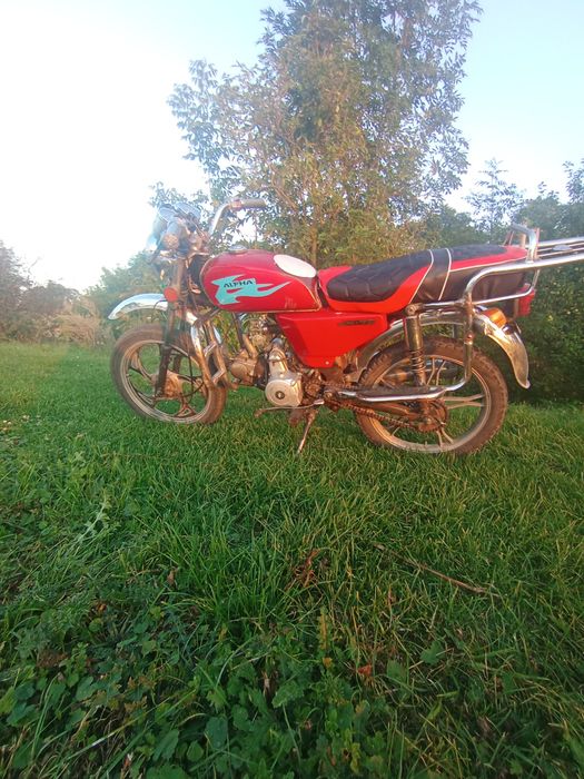 Продам мотоцикл альфа 110куб