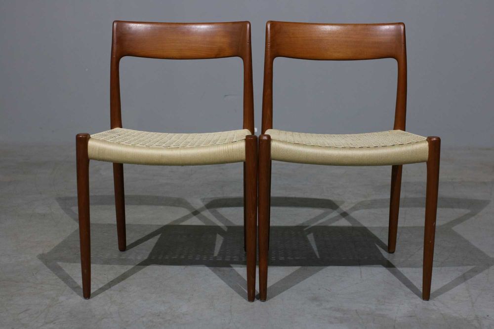 Cadeiras Niels O. Moller em teca | Danish Design