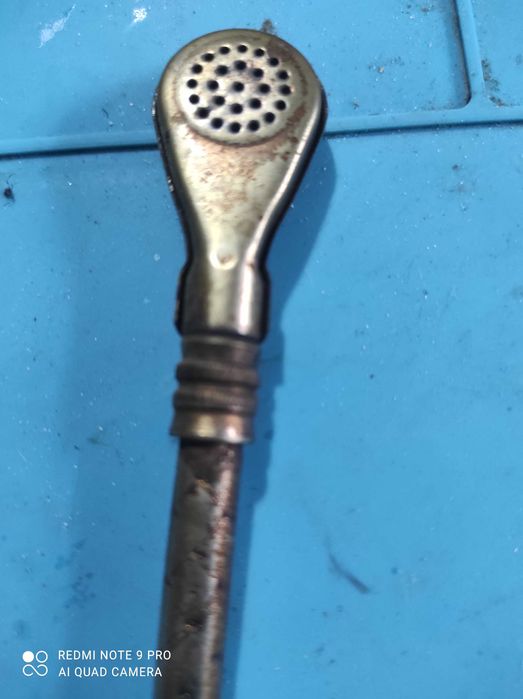 приспособление для приготовления чая мате и курения смесей старинная