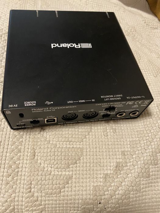 Interface Roland rubix 22 como novo