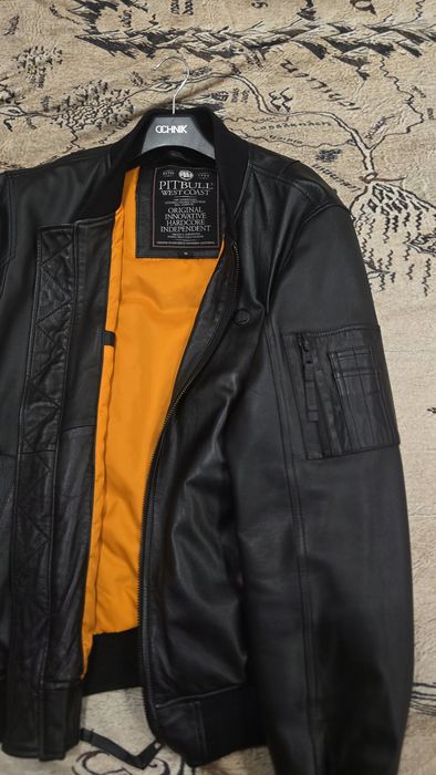 Kurtka skórzana Pitbull MA1