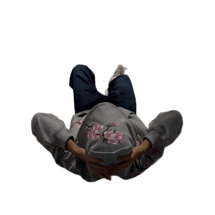 Зіп худі сакура/zip hoodie sakura