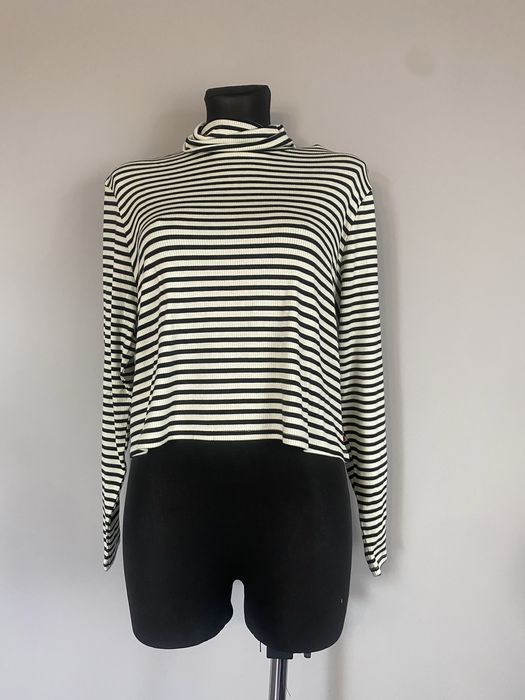 Stylowy golf Levi’s ecru w paski - rozmiar 3X
