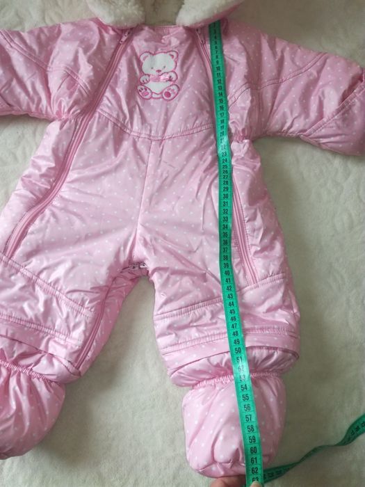 Зимний комбинезон для девочки!