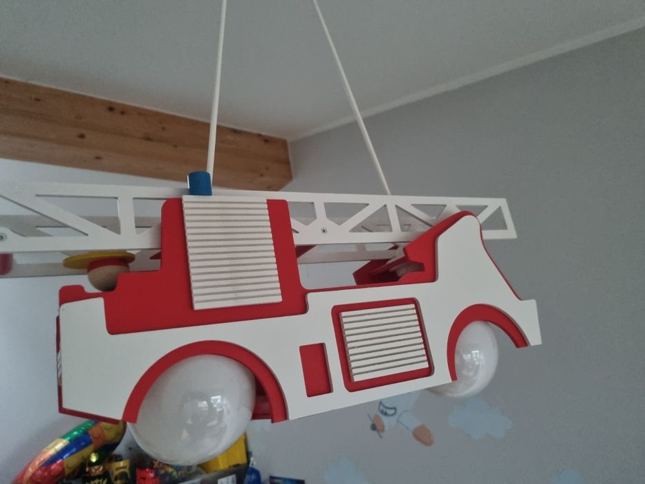Lampa wisząca Wóz strażacki Fred