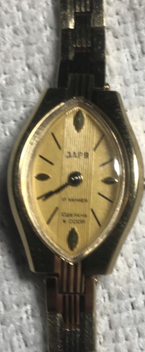 Часы Заря Aurum1/золото/позолота