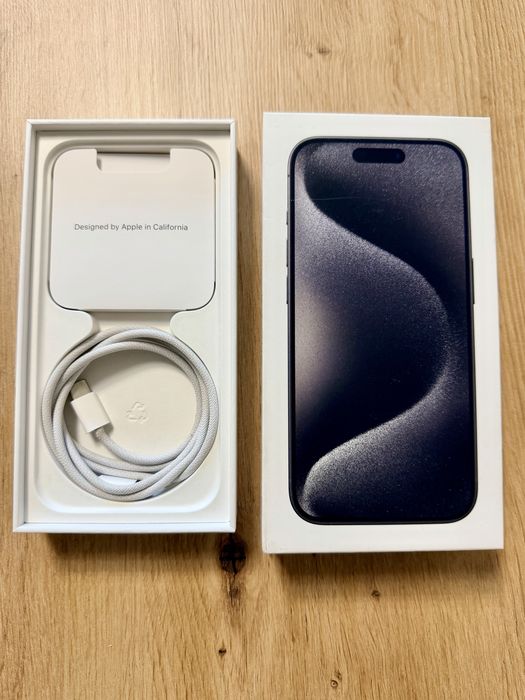 iPhone 15 Pro 256gb - Black Titanium