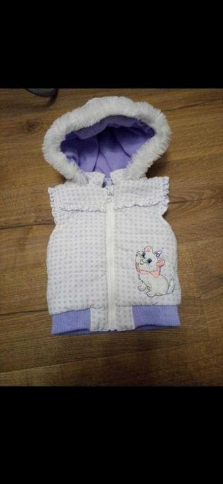 Bezrękawnik dla dziewczynki