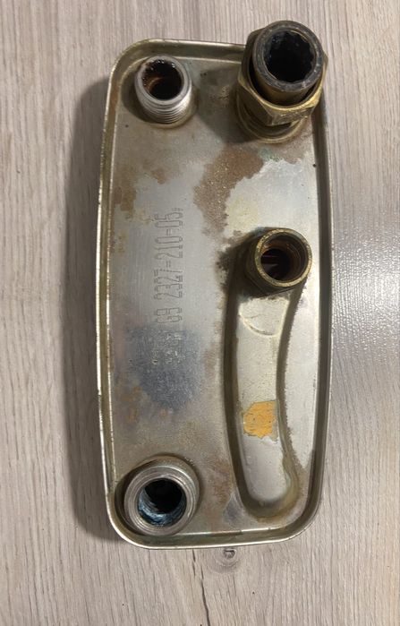 Теплообменник вторичный котла Hermann supermicra 23