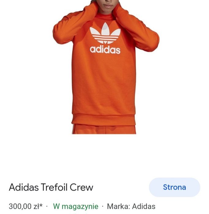 Bluza dresowa adidas rozm. S/M