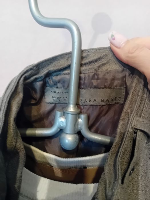 #Zara basic kurtka beżowa