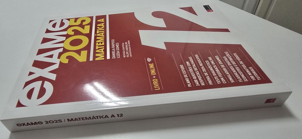 Exame 2025 - Matemática A - 12⁰ Ano [NOVO]