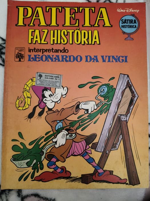 3 livros de banda desenhada Pateta