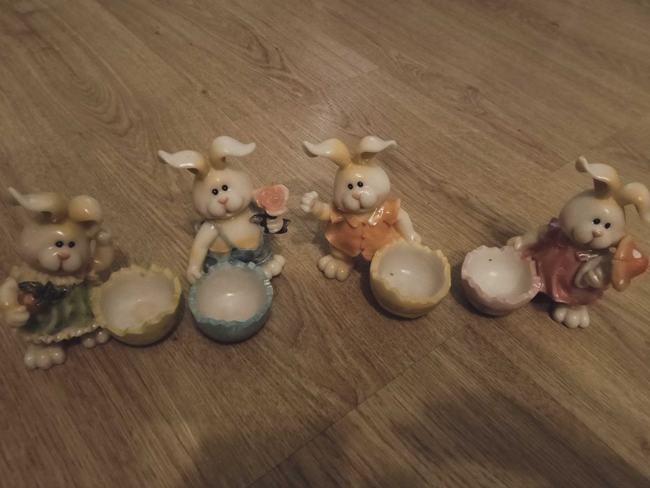 Zajączki podstawki pod jajka