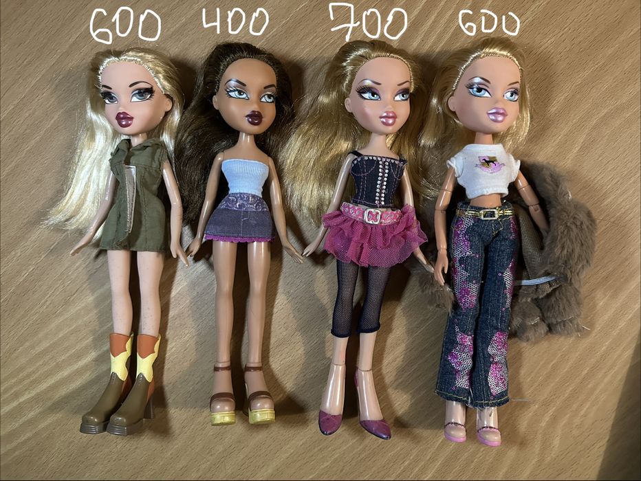 Куклы Bratz оригинал MGA 2000-е, в одежде