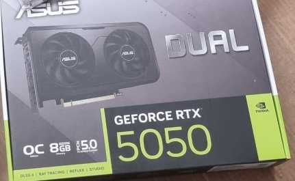 ASUS Dual GeForce RTX 5050 OC 8GB — NOVA, Selada