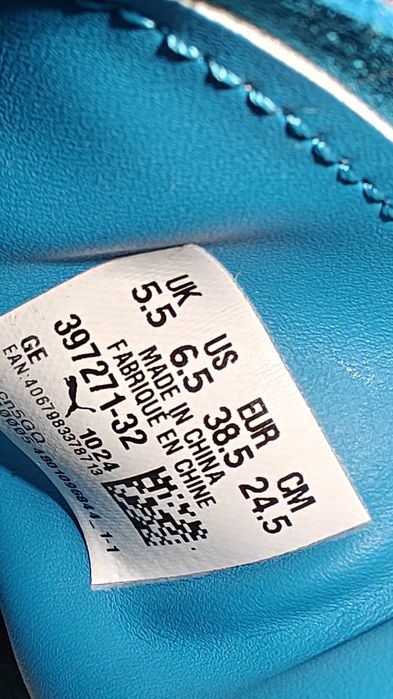 Puma.      38,5.