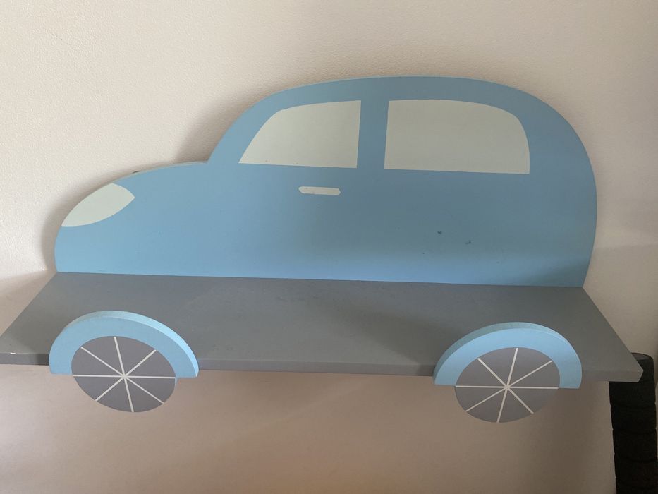 Półka auto niebieska