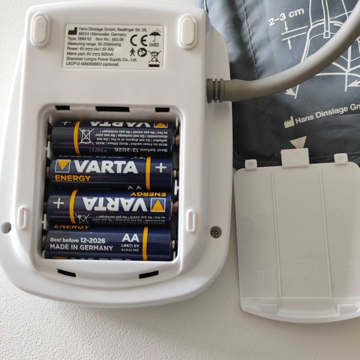 Medidor de pressão arterial Sanitas SBM 52