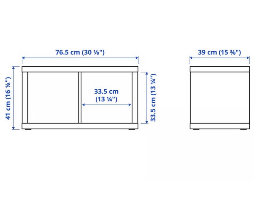 Estante IKEA KALLAX – Branca | Nova na Caixa