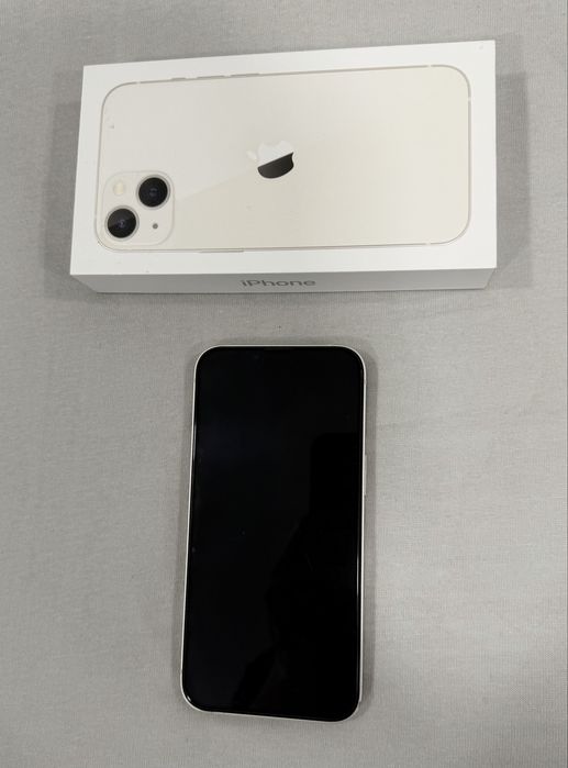 Biały IPhone 13 128GB - Nowe szkło, NOWA BATERIA!