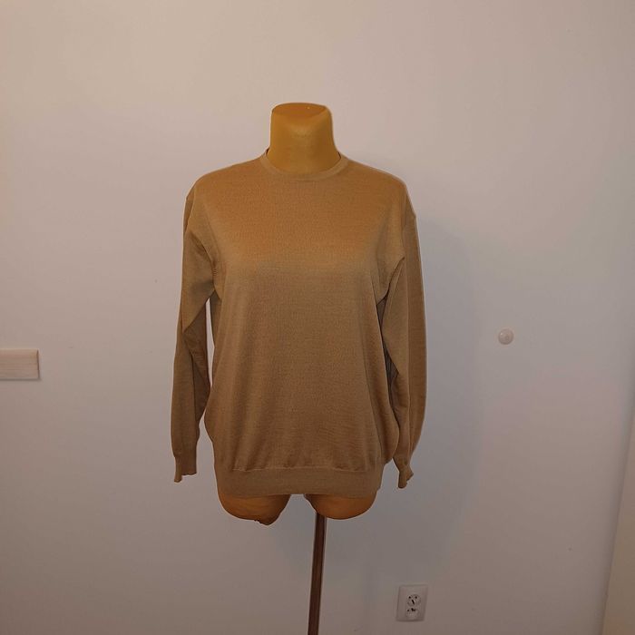 TCM doskonały sweter męski/unisex 100% wełna niegruby ale ciepły XL