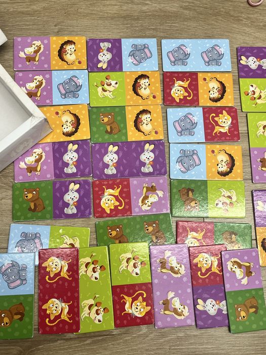 Дитяче доміно тваринки