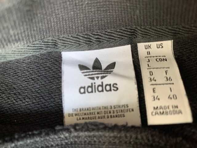 ADIDAS - czarna bluza rozmiar 34