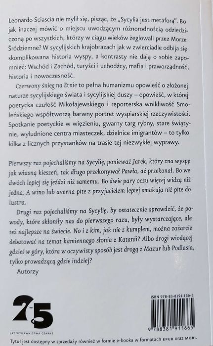 CZERWONY ŚNIEG NA ETNIE - Jarosław Mikołajewski, Paweł Smoleński