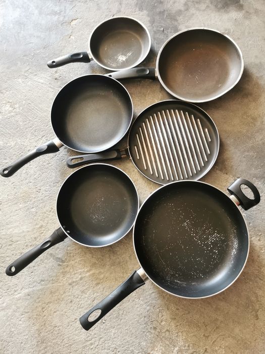 Conjunto de 6 tachos  frigideiras