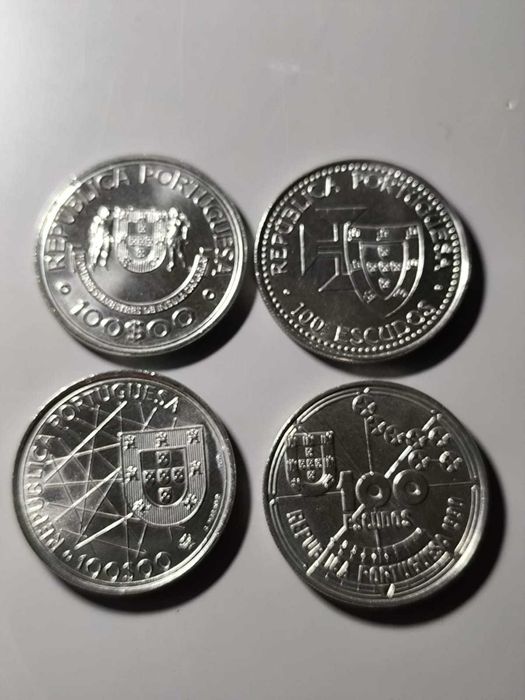 4 Moedas – II Série dos Descobrimentos 100 Escudos (1989‑1990)