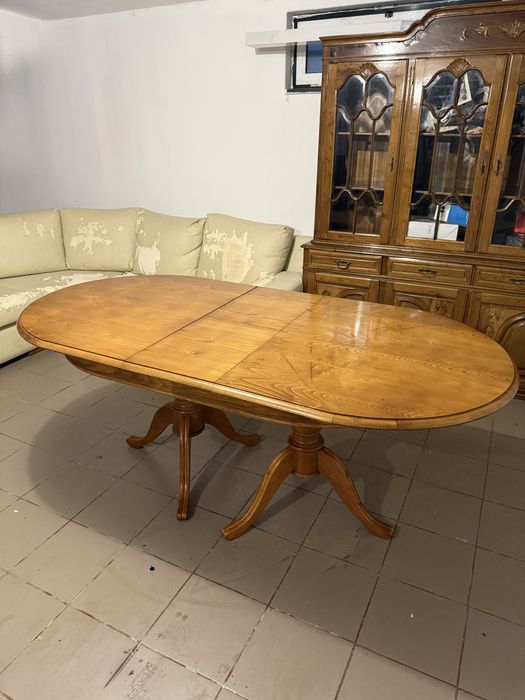 Conjunto BAR + armario + mesa de jantar extensivel