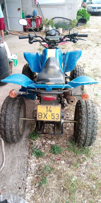 Moto 4 matriculada
